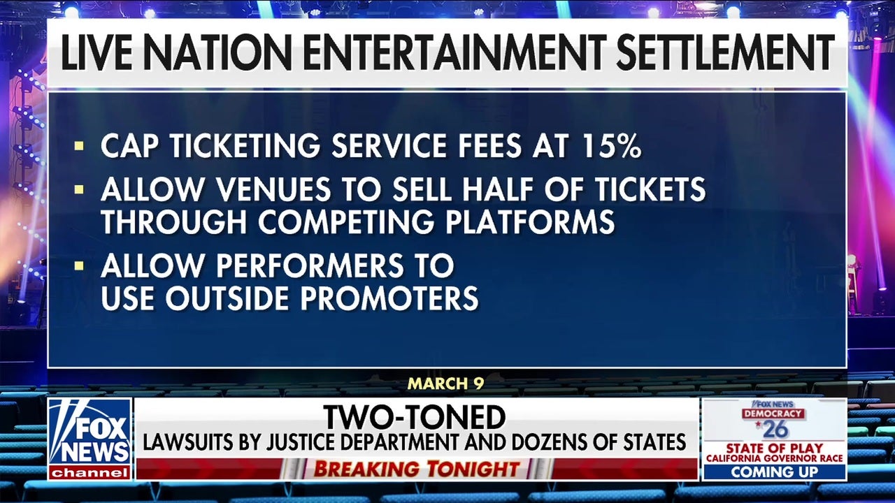 Federal jury finds Live Nation, Ticketmaster guilty of illegal monopoly