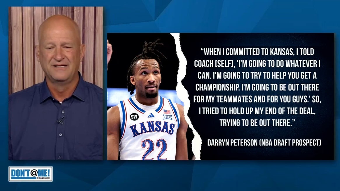 It's Excuse Making Season For Darryn Peterson | Don't @ Me w/Dan Dakich