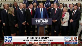 Trump makes 'whirlwind tour' of Washington to unite Republican Party: Aishah Hasnie - Fox News