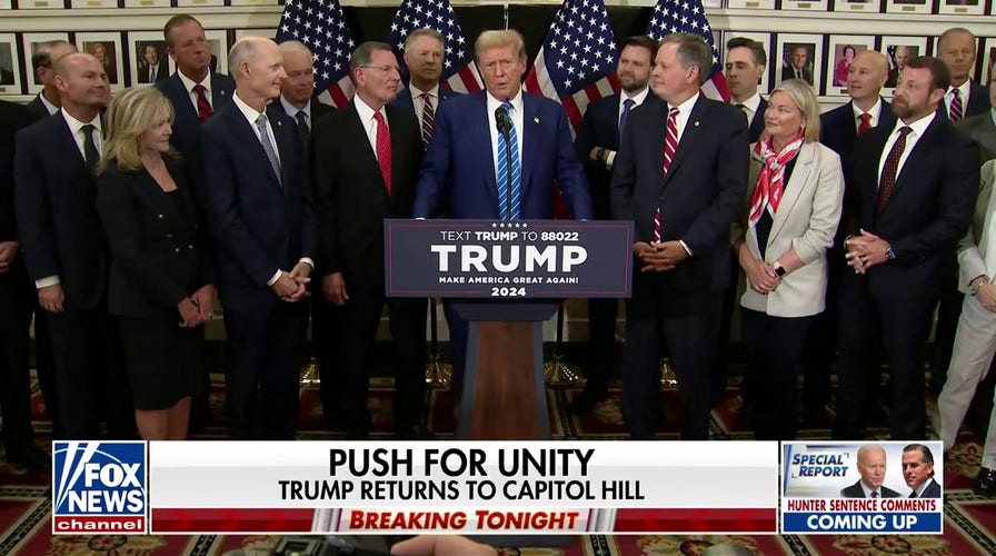 Trump makes 'whirlwind tour' of Washington to unite Republican Party: Aishah Hasnie