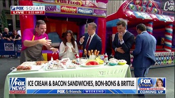 'Fox & Friends' tries cotton candy popcorn with chef George Duran