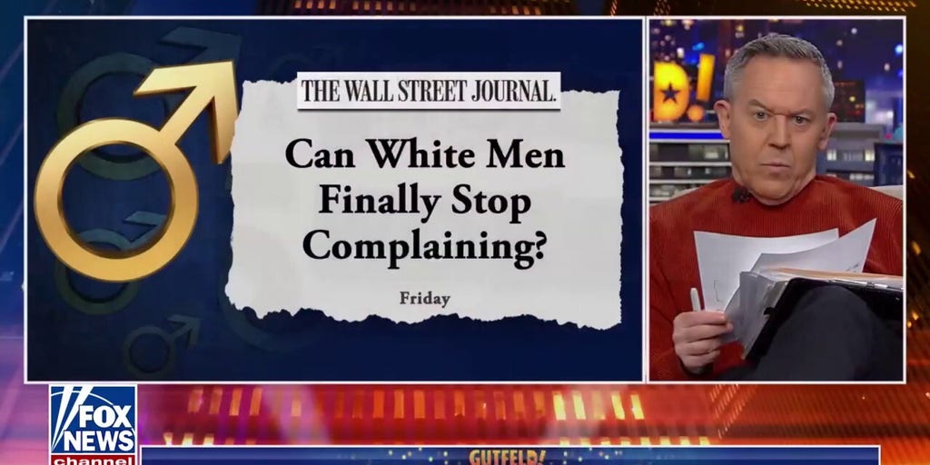 'Gutfeld!' says White men have every right to complain