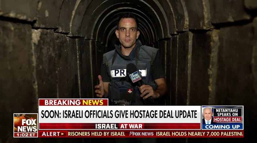 FOX News gets a firsthand look at Hamas tunnels running under Gaza hospital