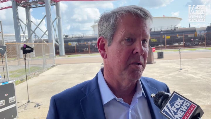 Georgia Gov. Brian Kemp isn’t on the ballot but says he’s ‘focused on winning in 2024’