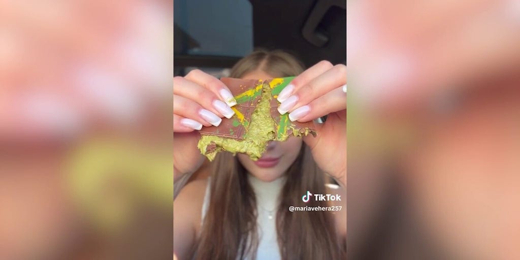 TikTok creator samples Dubai chocolate in viral video