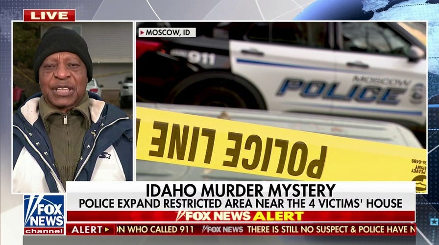 Idaho police expand search area as hunt for murder suspect continues