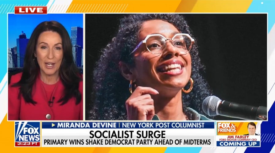 Miranda Devine on Mamdani-backed socialist primary wins sparking Democratic divide