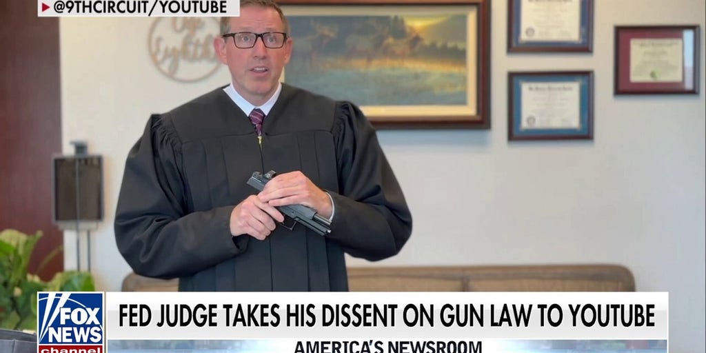 California judge shares firearm demonstration to explain dissent to gun law