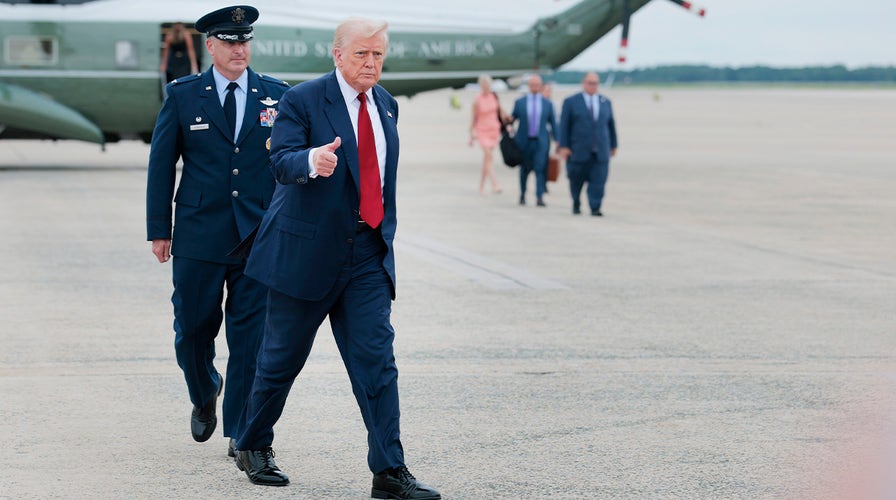 WATCH LIVE: President Trump departs Joint Base Andrews en route to Charlottesville