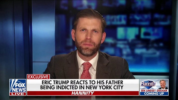Eric Trump: Americans are seeing the weaponization of politics