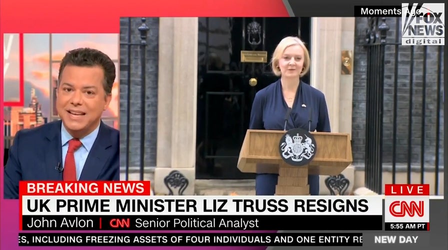 Montage: Liberal media blast Liz Truss, conservative party as UK prime minister resigns