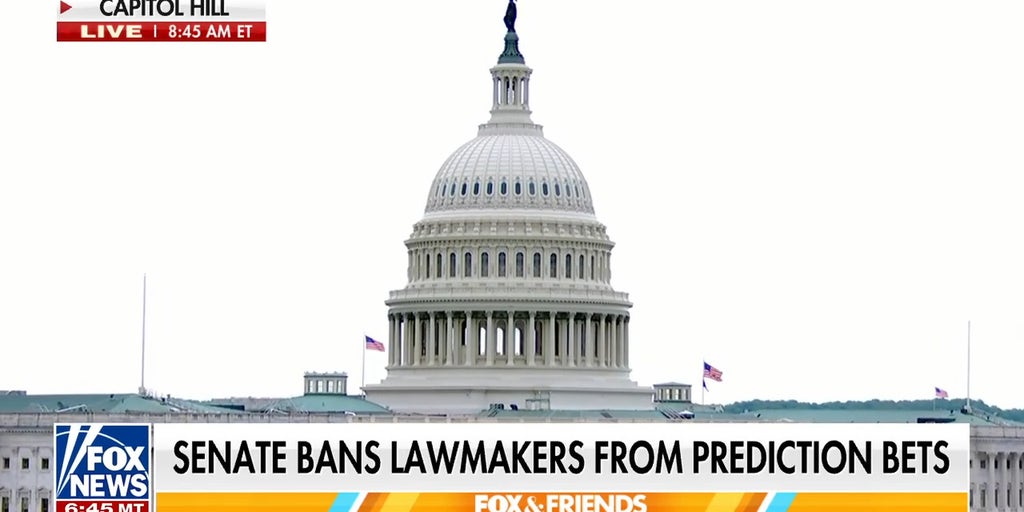 Senate passes measure banning lawmakers from prediction bets
