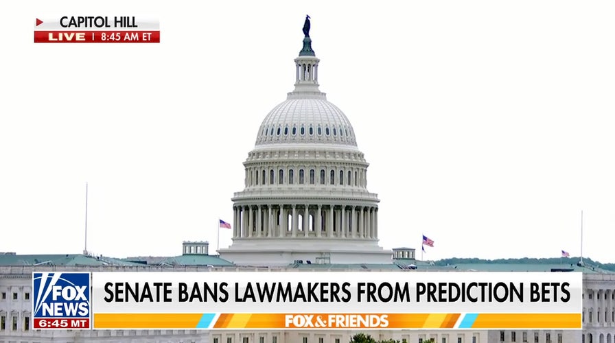 Senate passes measure banning lawmakers from prediction bets
