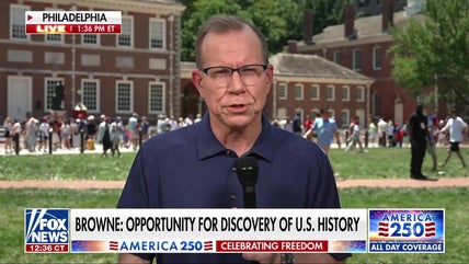Ceremony marks burial of America250 time capsule in Philadelphia
