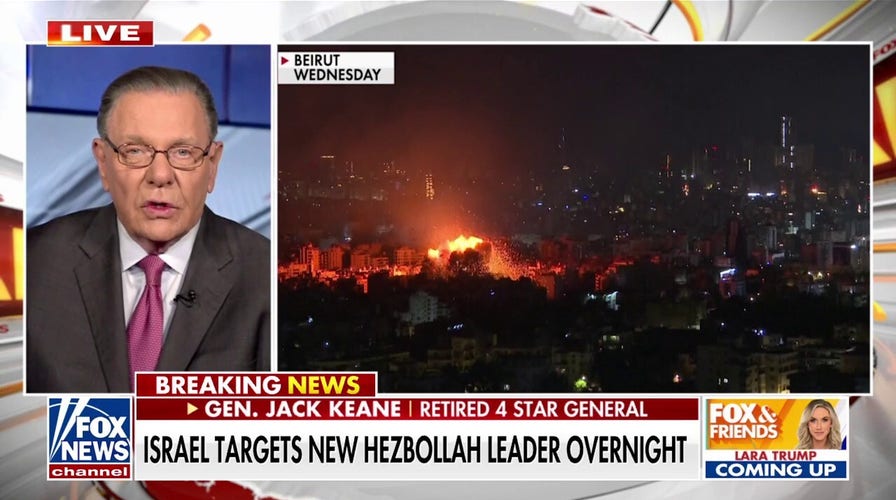 El general Jack Keane reacciona ante la posibilidad de que Israel ataque a un nuevo dirigente de Hezbolá en Líbano: "Muy próximo a Irán".