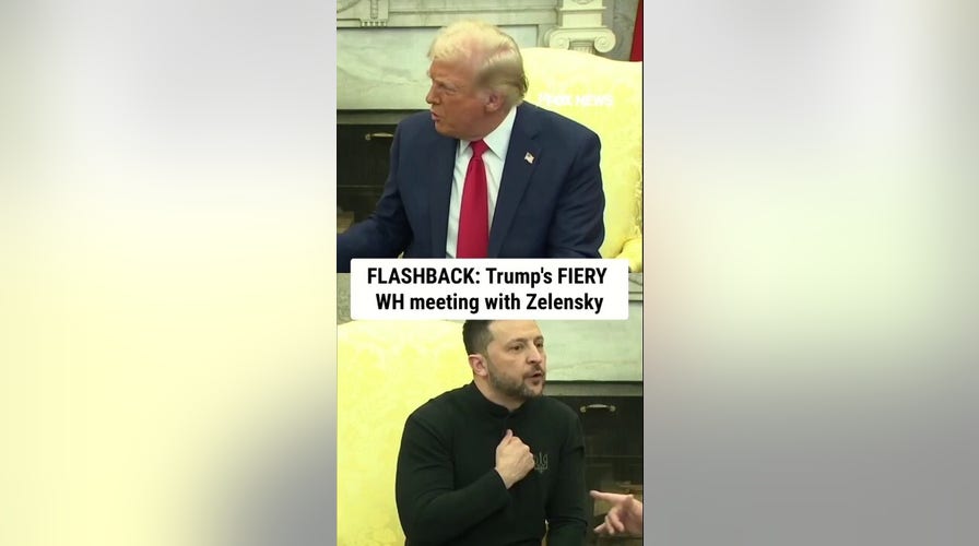 FLASHBACK: Trump's FIERY WH meeting with Zelensky
