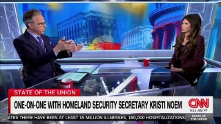 Kristi Noem argues with CNN's Jake Tapper over Minneapolis ICE shooting