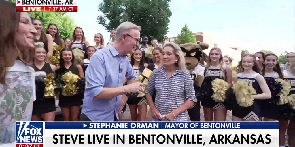 Steve Doocy explores Bentonville, Arkansas, the 'Mountain Bike Capital of the World'
