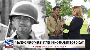 ‘Band of Brothers’ stars join veterans in Normandy for D-Day
