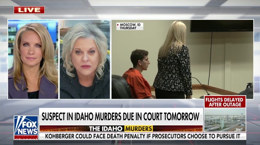 Nancy Grace retraces Idaho murder suspect's footsteps in Moscow