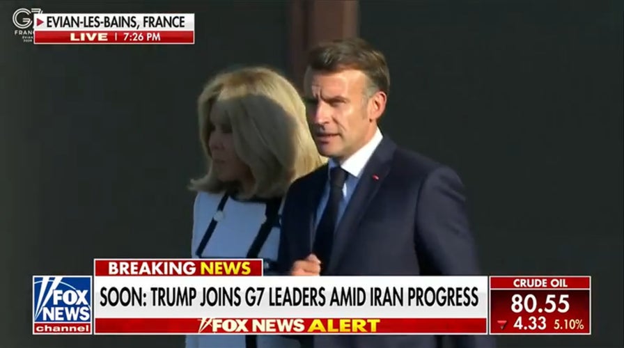 World leaders arrive at G7 summit working dinner