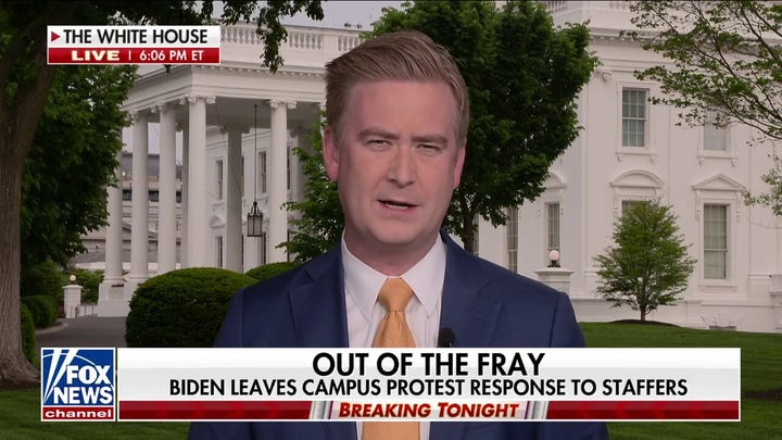  Biden not speaking up on the ‘campus chaos’: Peter Doocy