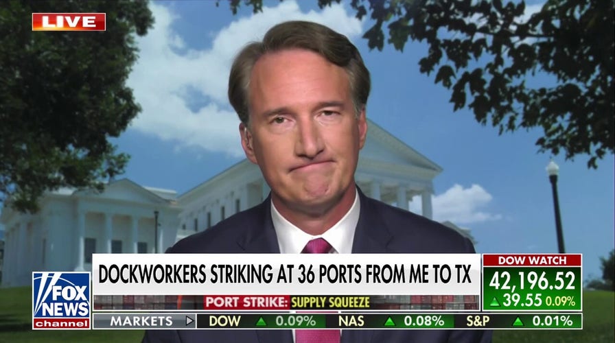  Gov. Glenn Youngkin: The port strike is causing real economic heartache and damage