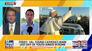 'Catholic Woodstock': Young followers flock to Rome for the final day of Youth Jubilee