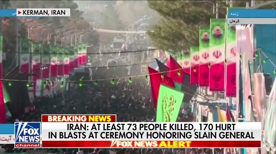 Iran reports 73 dead, 170 hurt in blasts at ceremony honoring Qasem Soleimani 