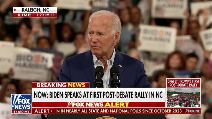 Biden: I don't debate as well as I used to