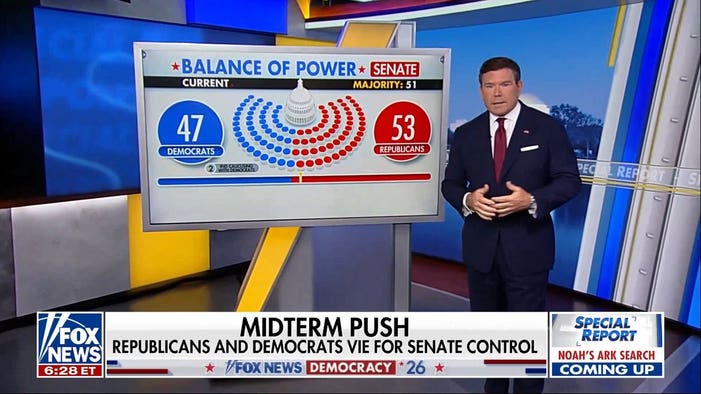 GOP, Democrats battle for Senate control as early voting gets underway in several battleground states