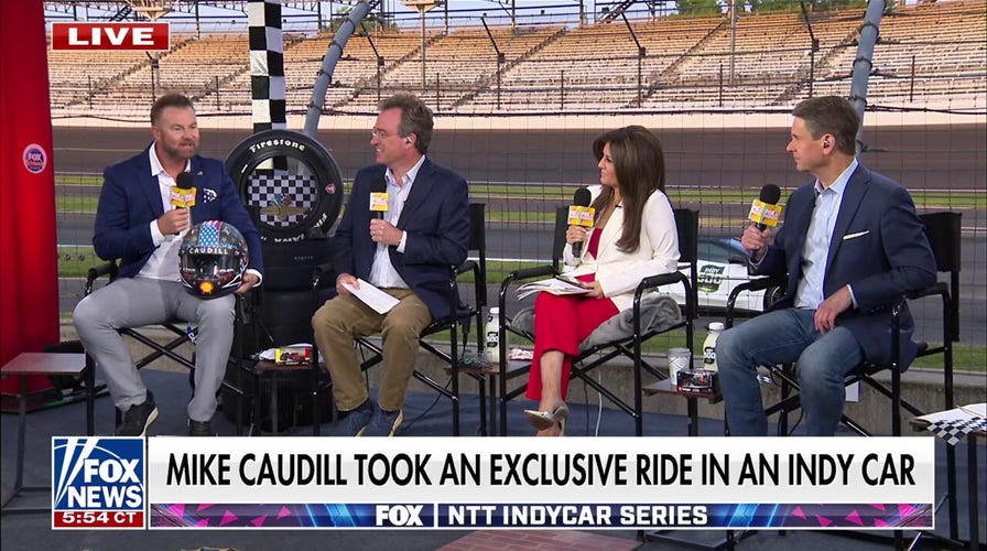 Mike Caudill takes ‘insane’ joyride in Indy car