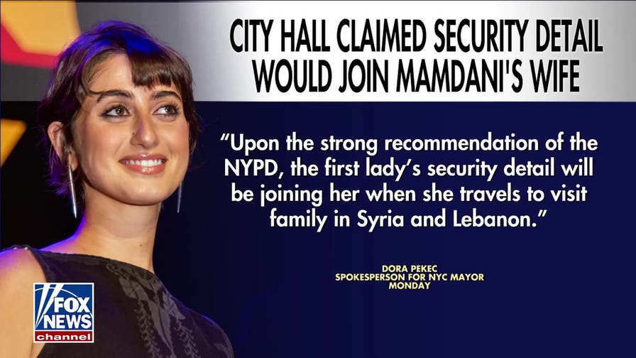 NYPD denies security detail for Mamdani's wife's Middle East trip