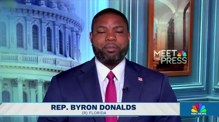 Byron Donalds spars with NBC host over 'two-tiered justice' under President Biden