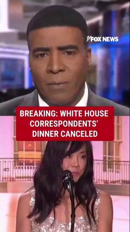 CANCELED: White House Correspondents’ Dinner canceled
