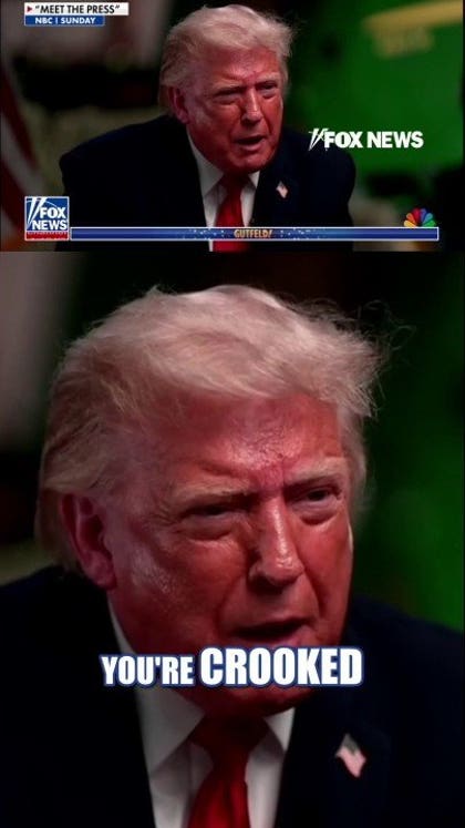 Trump STORMS OUT of NBC interview