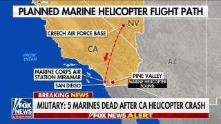 5 missing Marines confirmed dead after helicopter crash - Fox News