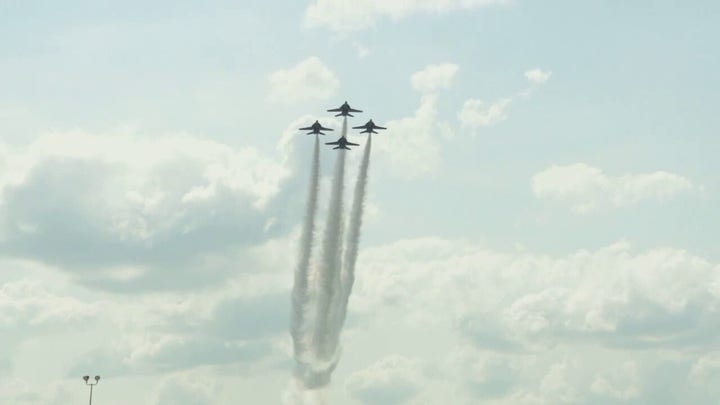 Famed Blue Angels celebrate 75th anniversary at KC Airshow