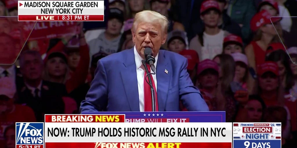 FULL SPEECH: Former President Trump addresses rally at Madison Square Garden