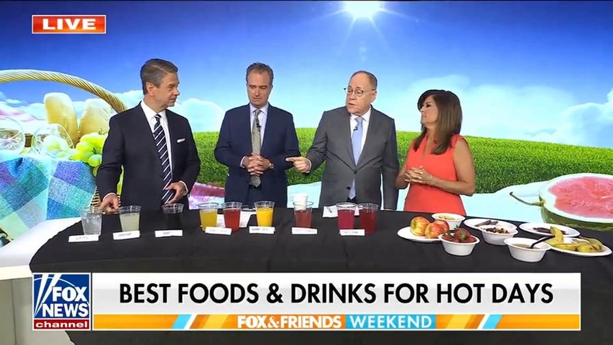 ‘Fox & Friends Weekend’ ranks best and worst drinks to stay hydrated