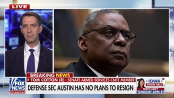 Someone is going to need to resign over Austin hospitalization controversy: Sen. Tom Cotton