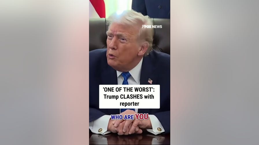 Trump CLASHES with ABC News reporter: 'You're a loud person'