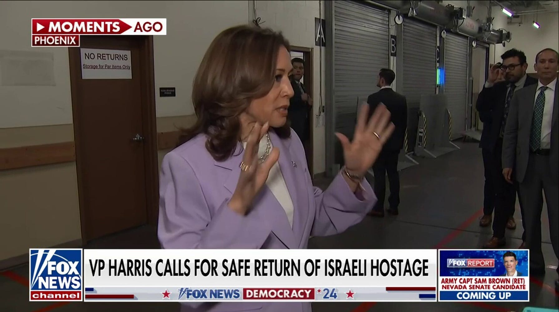 Kamala Harris on Israel's Strikes: Mind Civilians