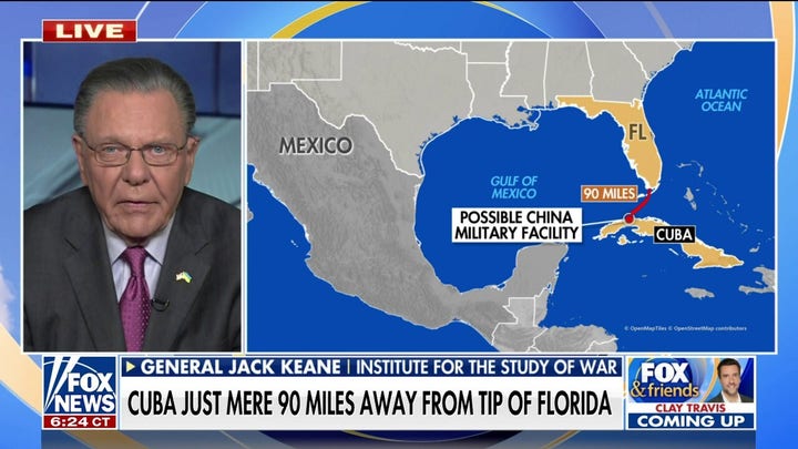 Cuba should 'pay a price' for housing a Chinese military facility: Gen. Jack Keane