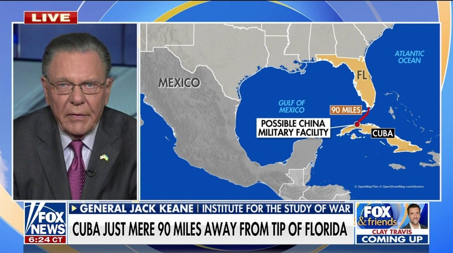 Cuba should 'pay a price' for housing a Chinese military facility: Gen. Jack Keane