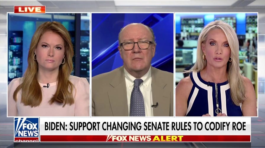 Biden's push to change Senate filibuster to codify Roe v. Wade is 'very shortsighted': Andy McCarthy