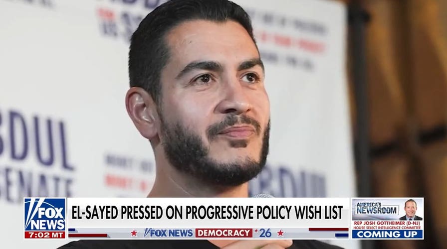 El-Sayed confronted over radical platform