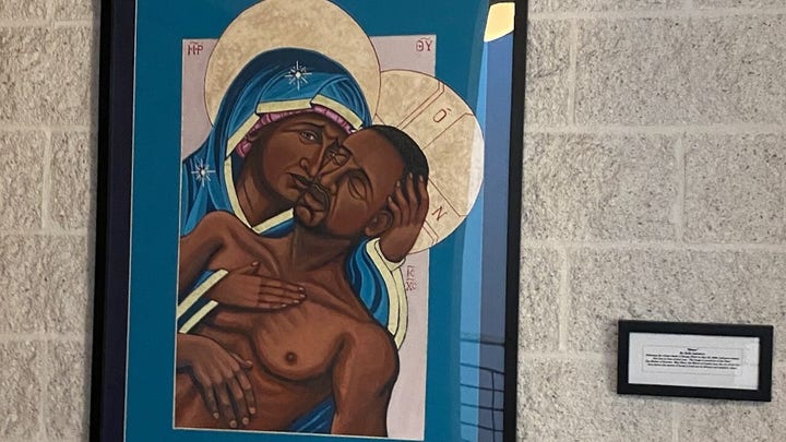 Catholic University student criticizes school for image depicting George Floyd as Jesus Christ 
