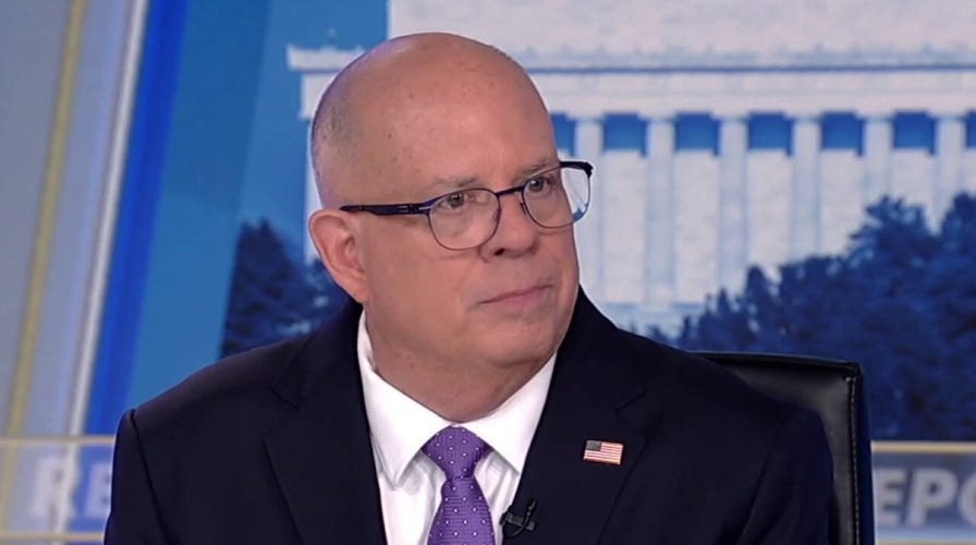Larry Hogan pregona el exceso de rendimiento en Maryland y la necesidad de llevar a cabo una "carrera completamente diferente
