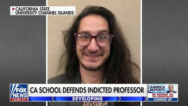 California school defends indicted professor who allegedly assaulted federal agents